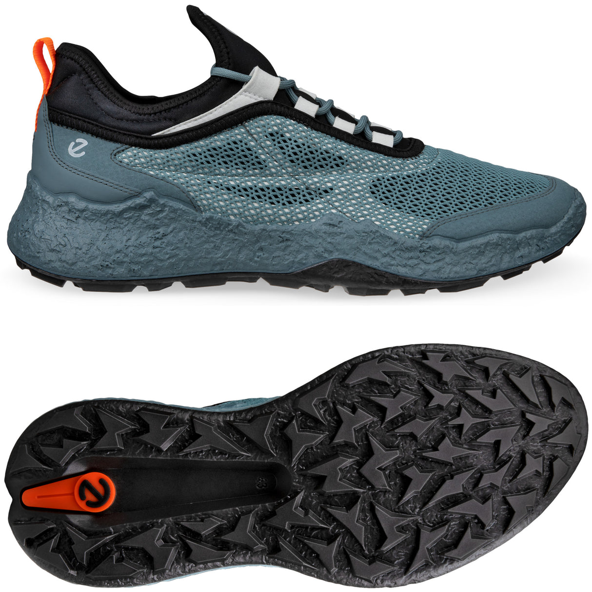 Ecco Biom H5 Herren Golfschuhe, Hybrid Mesh, Grau / Blau / Grün - Golflaedchen.de