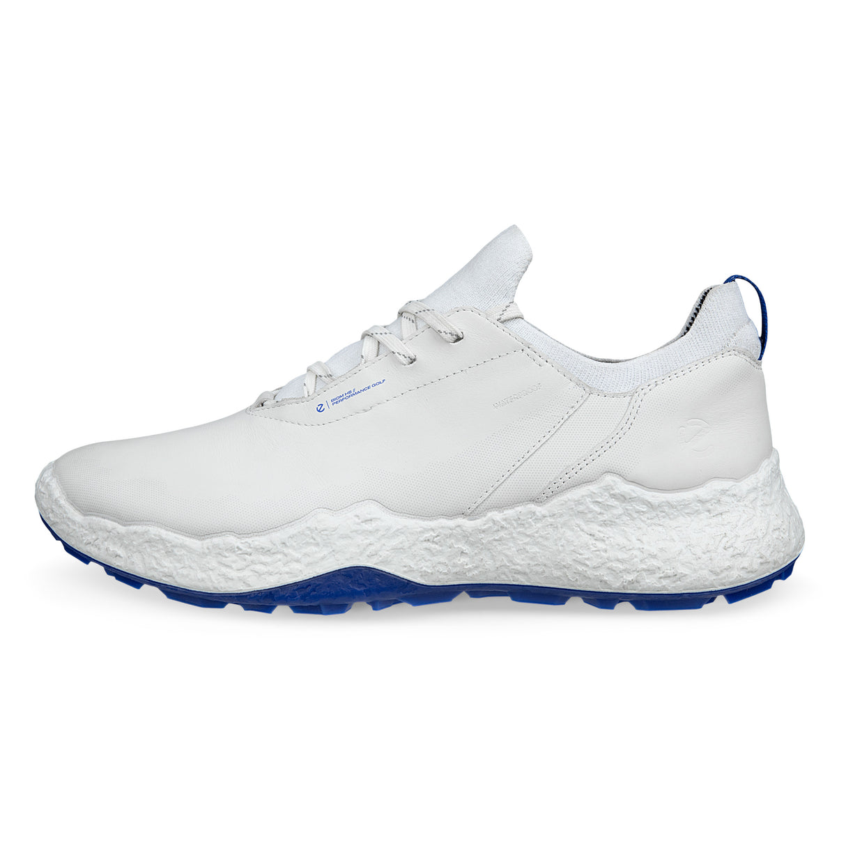 Ecco Biom H5 Herren Golfschuhe, Weiß / Blau - Golflaedchen.de