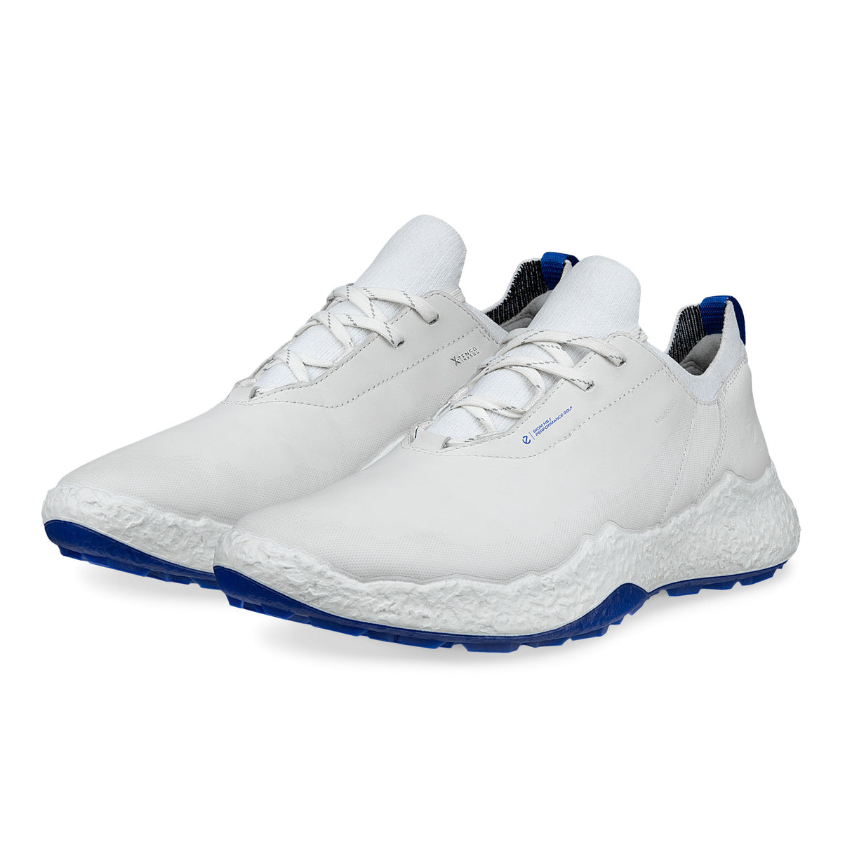 Ecco Biom H5 Herren Golfschuhe, Weiß / Blau - Golflaedchen.de