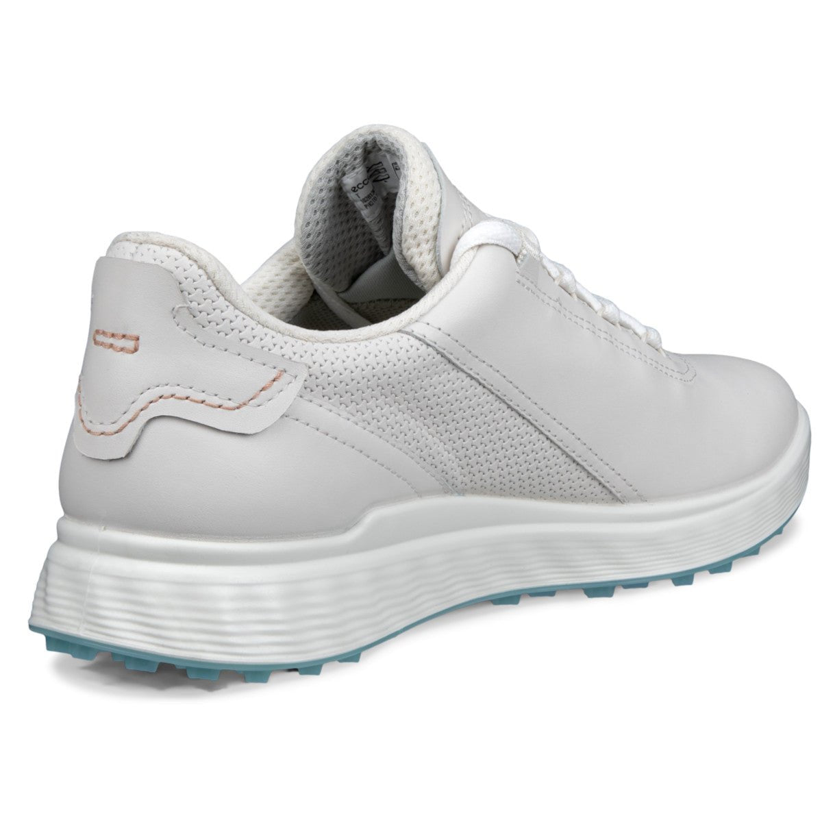Ecco S - Casual Damen Golfschuhe, Weiß - Golflaedchen.de