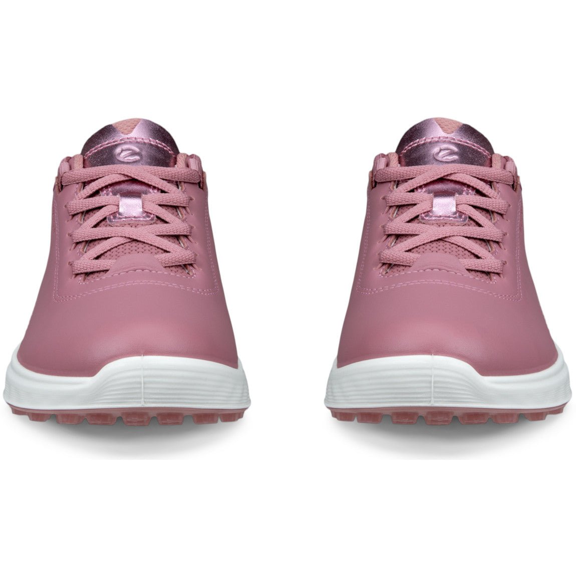 Ecco S - Casual Damen Golfschuhe, Pink / Metallic - Golflaedchen.de