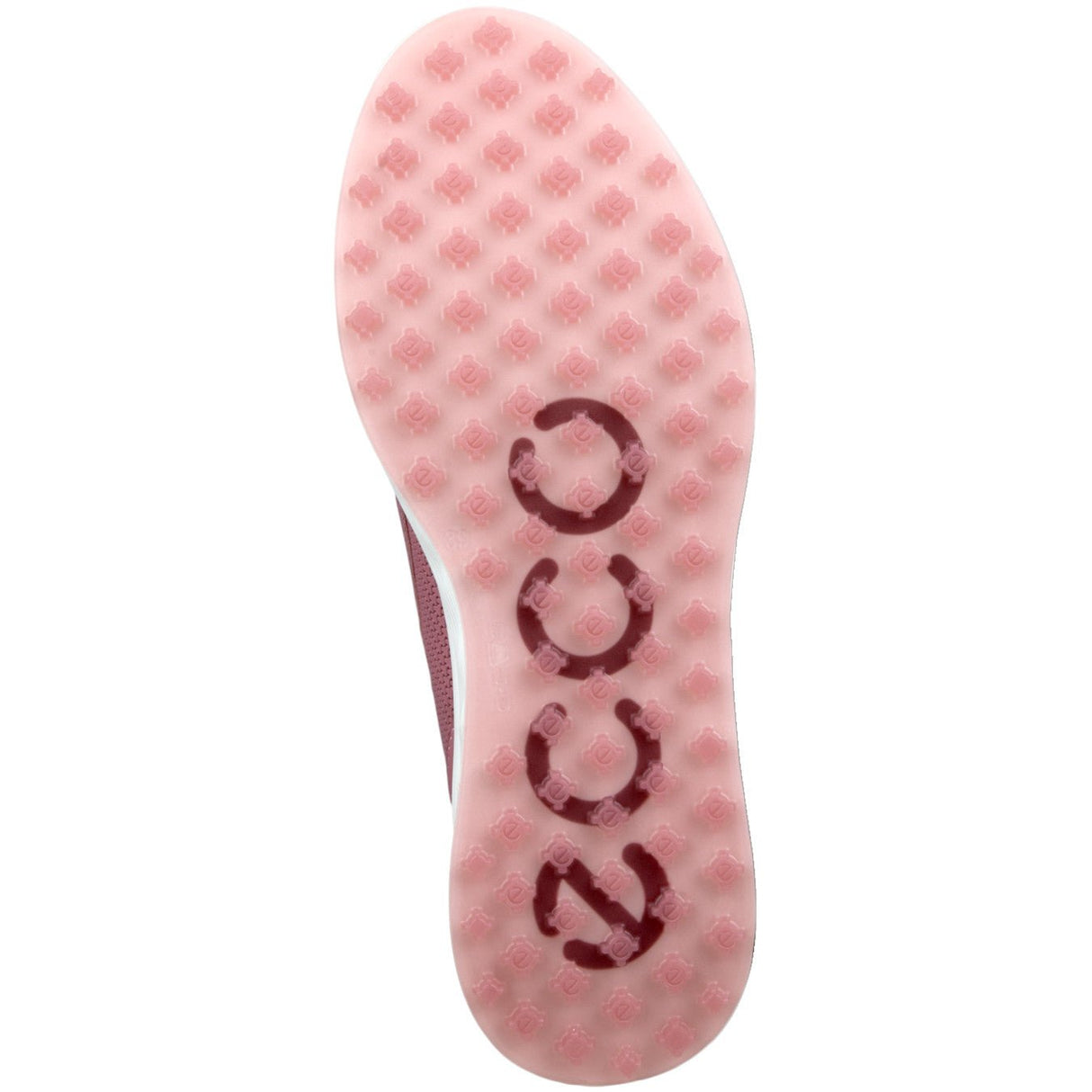 Ecco S - Casual Damen Golfschuhe, Pink / Metallic - Golflaedchen.de