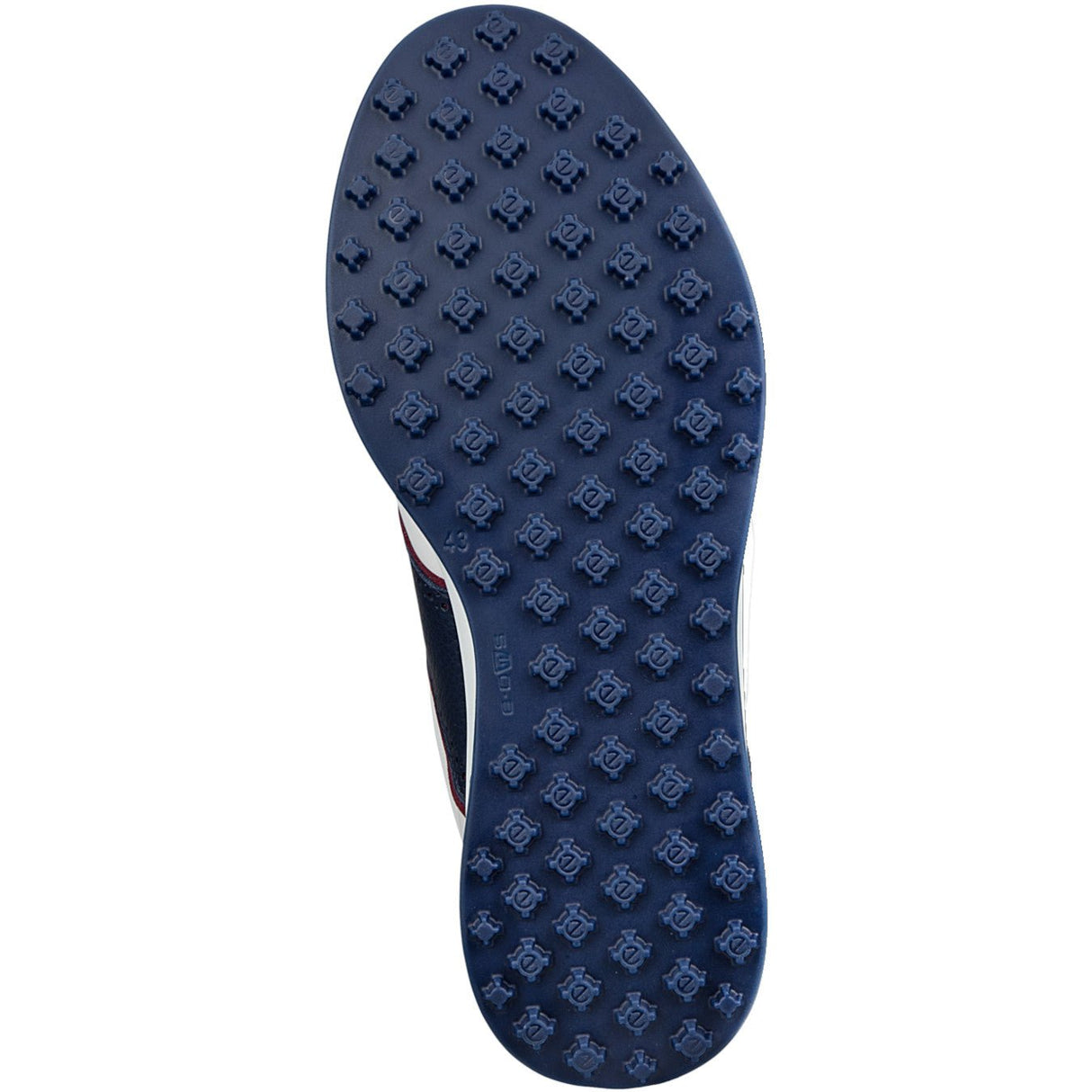 Ecco S - Casual Herren Golfschuhe 2026, Weiß / Marine - Golflaedchen.de