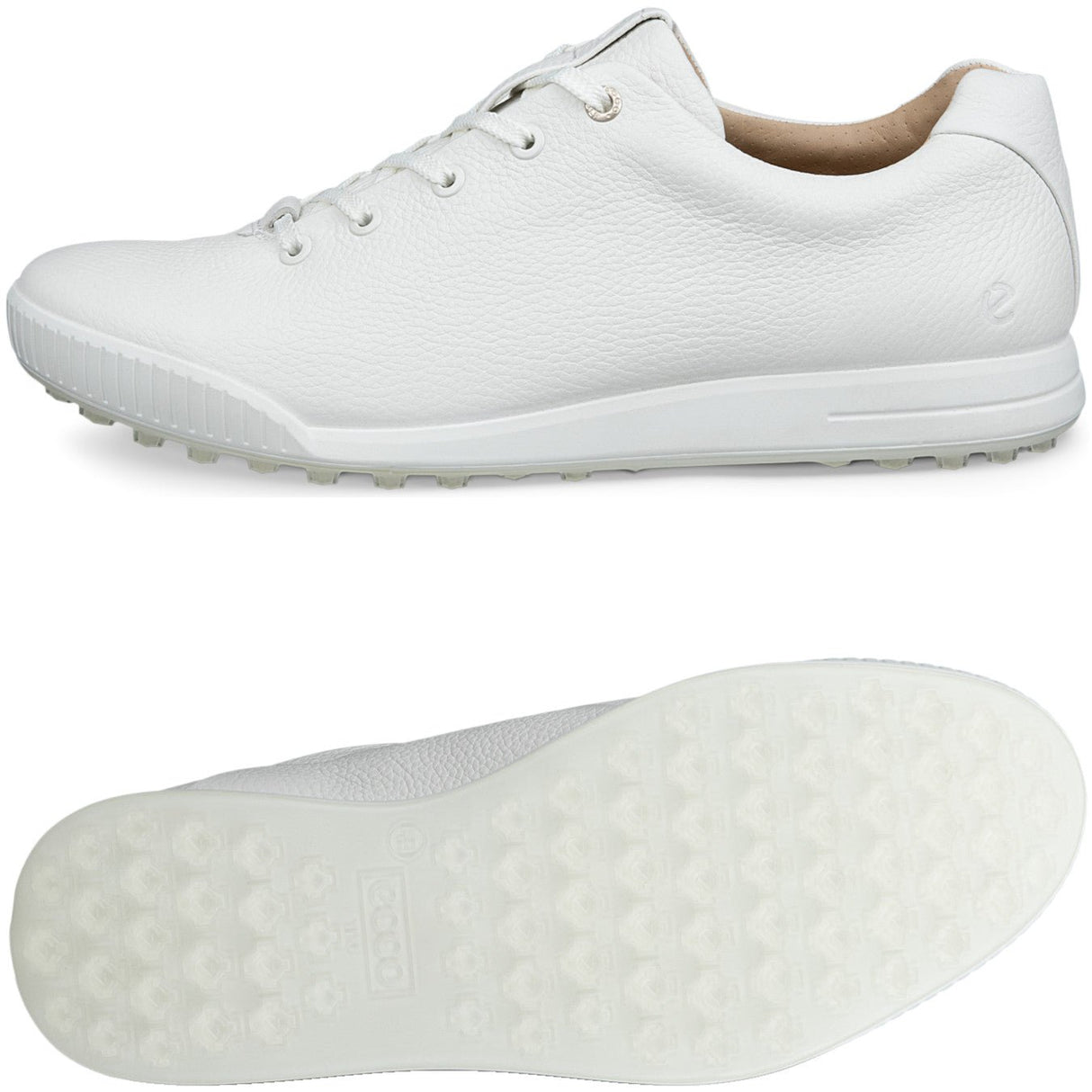 Ecco Street Retro Herren Golfschuhe 2026, Weiß - Golflaedchen.de