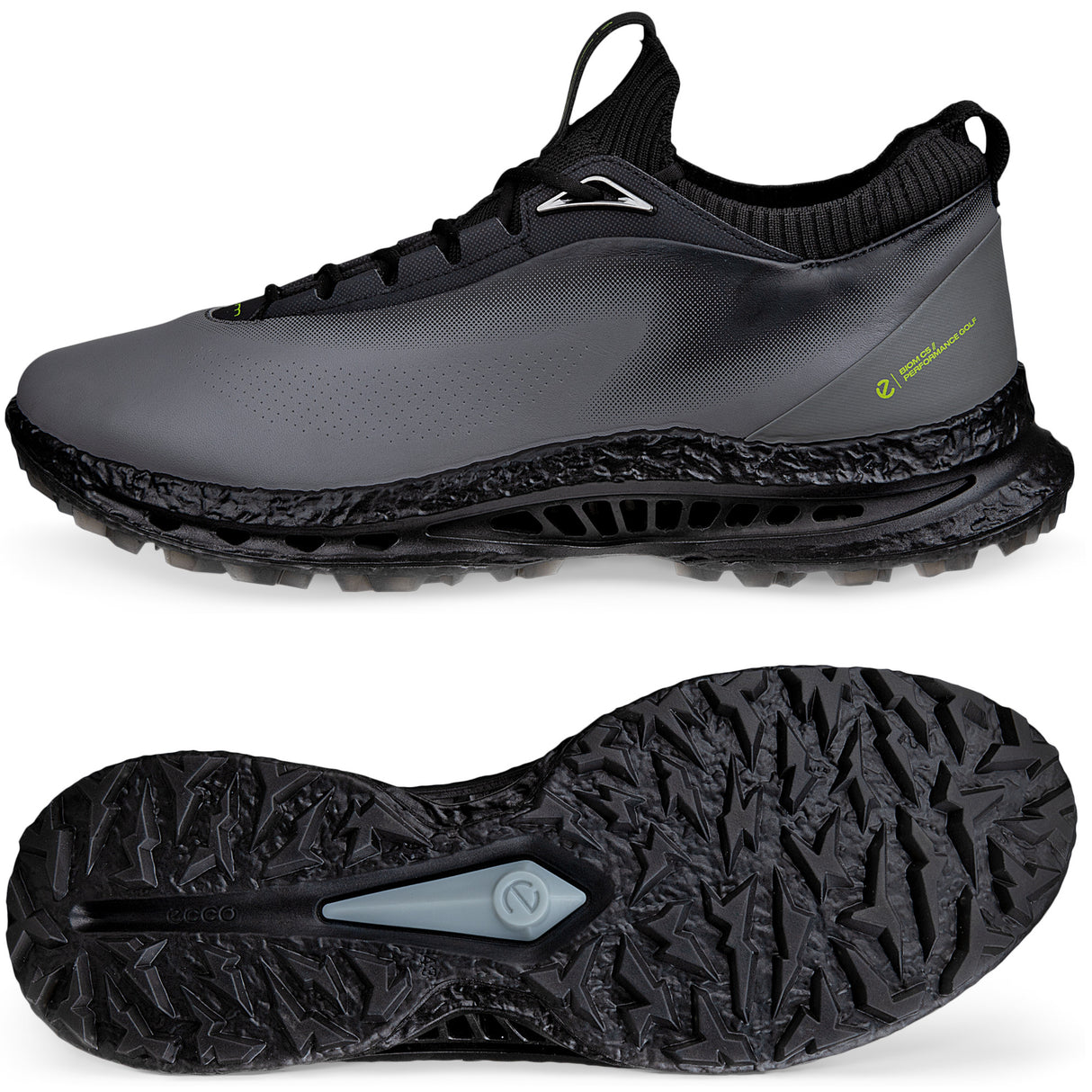 Ecco Biom C5 GTX Herren Golfschuhe, Schwarz / Grau - Golflaedchen.de