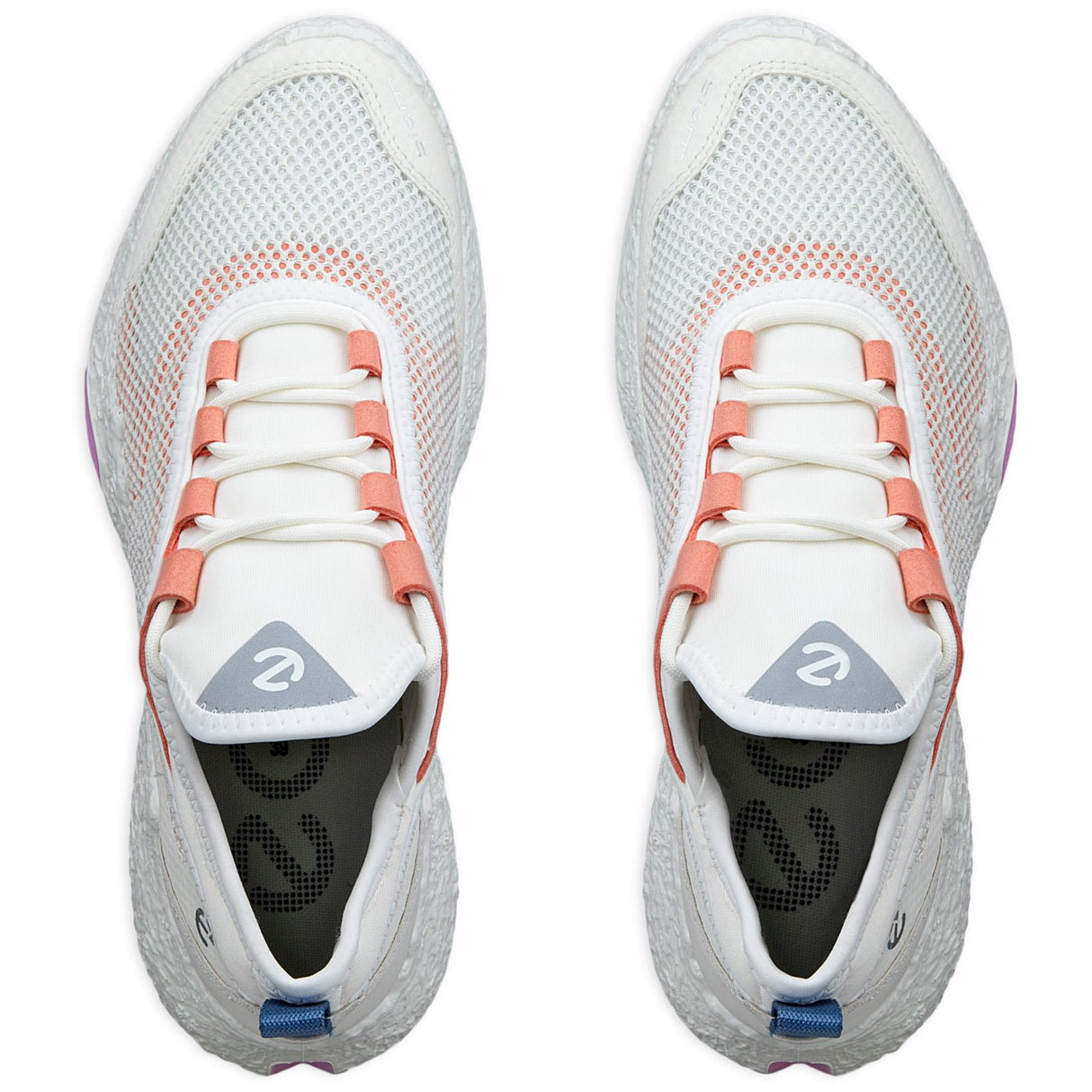 Ecco Biom H5.2 Hybrid Mesh Damen Golfschuhe 2026, Weiß / Coral - Golflaedchen.de