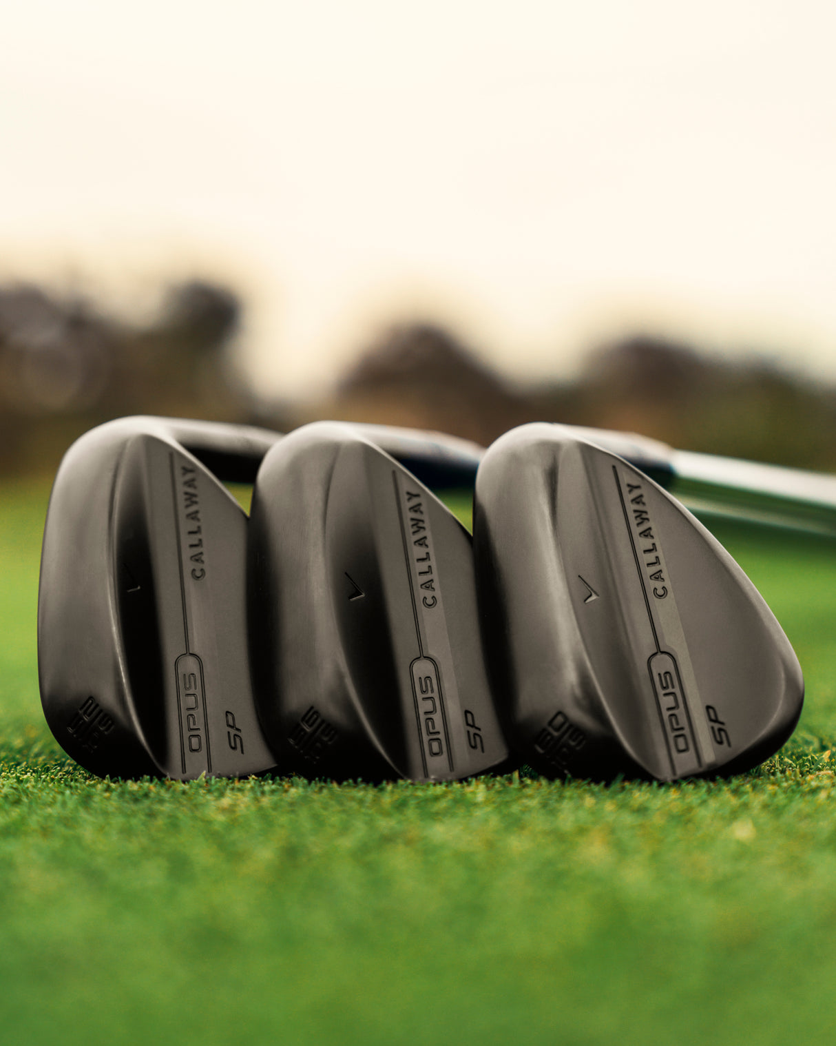 Callaway Opus SP Wedge, Black Shadow, Stahlschaft, Herren Linkshand - Golflaedchen.de