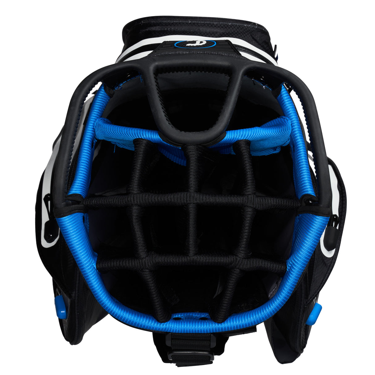 Callaway Org 14 HD Waterproof Cartbag, Schwarz Camo / Blau - Golflaedchen.de
