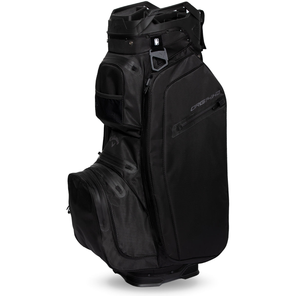 Callaway 2026 Org 14 HD Waterproof Cartbag, Schwarz / Blank - Golflaedchen.de