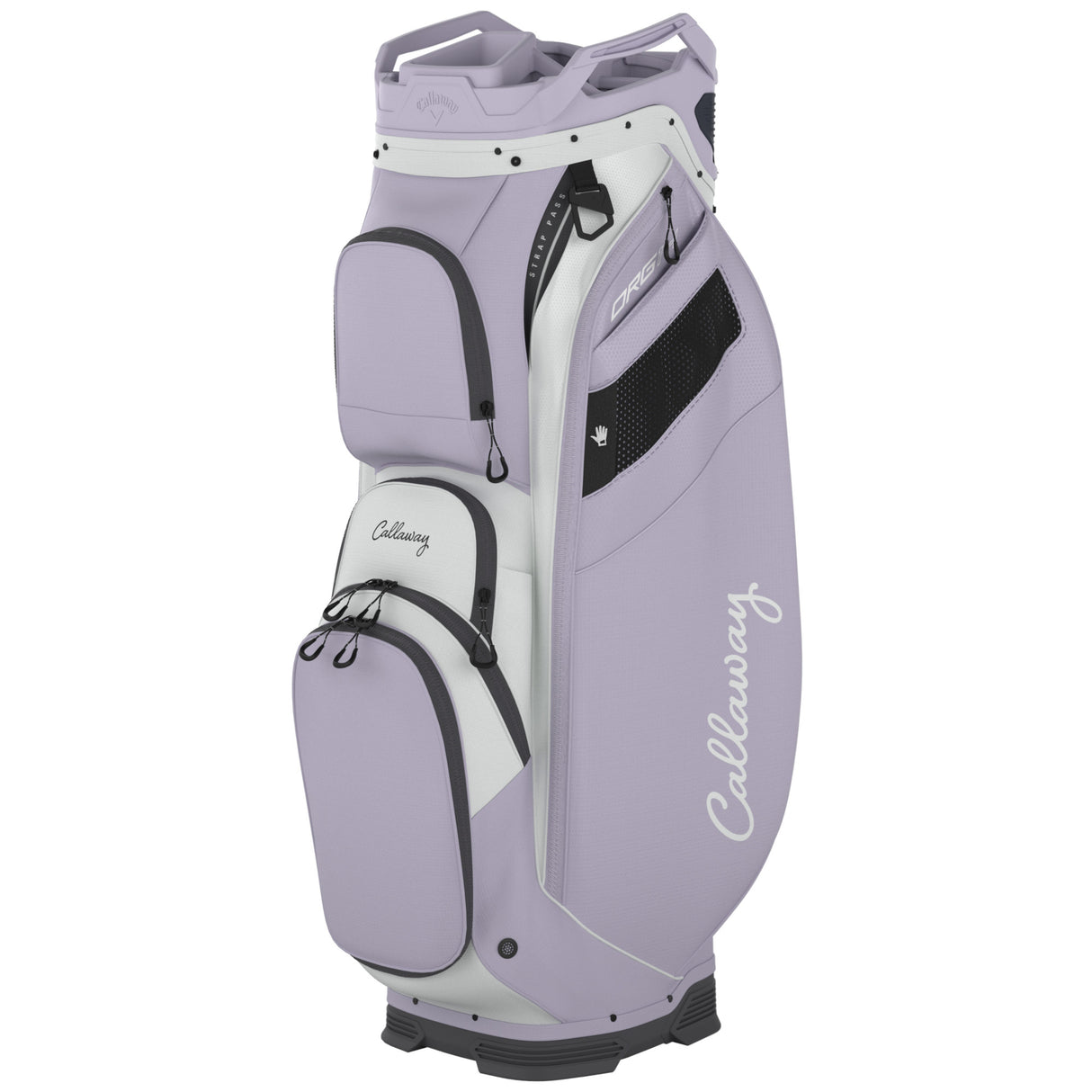 Callaway 2025 Org 14 Damen Cartbag, Silbergrau / Orchidee - Golflaedchen.de