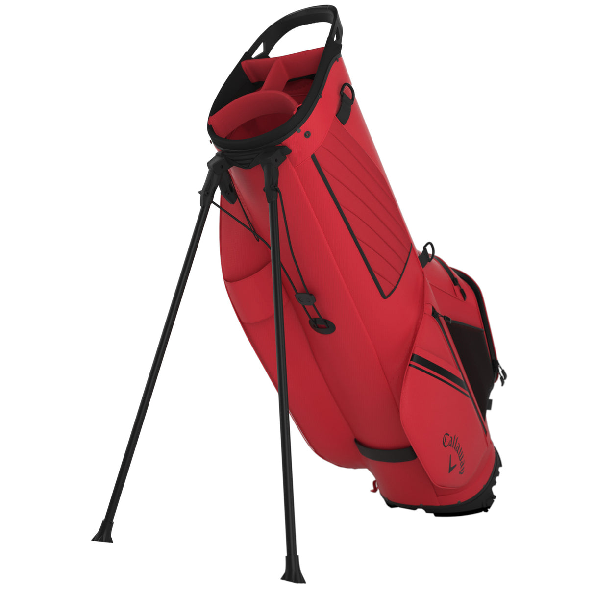 Callaway Chase Standbag, Red / Black - Golflaedchen.de
