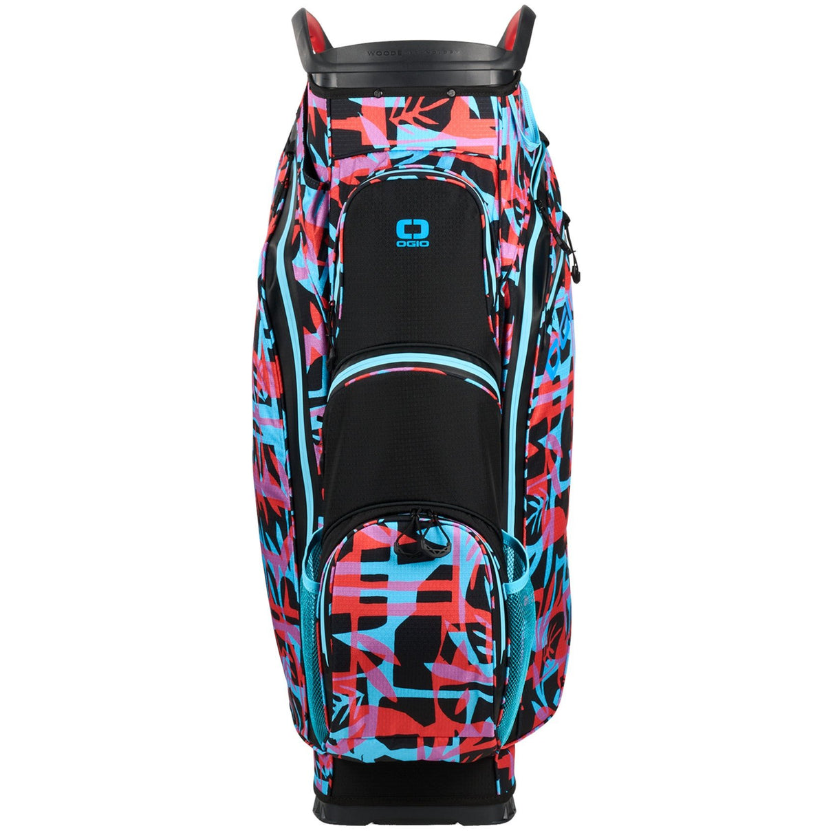 Ogio 2025 All Elements Silencer Waterproof Cartbag / Golfbag, Tropical Punch - Golflaedchen.de