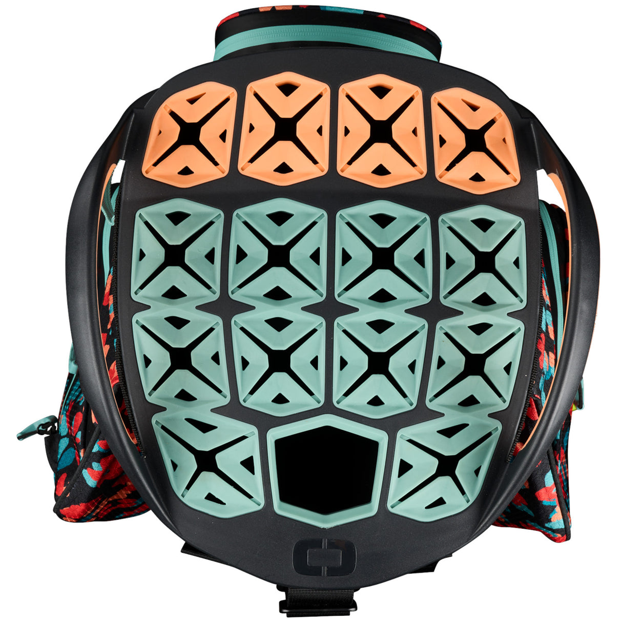 Ogio 2025 All Elements Silencer Waterproof Cartbag / Golfbag, Confetti - Golflaedchen.de