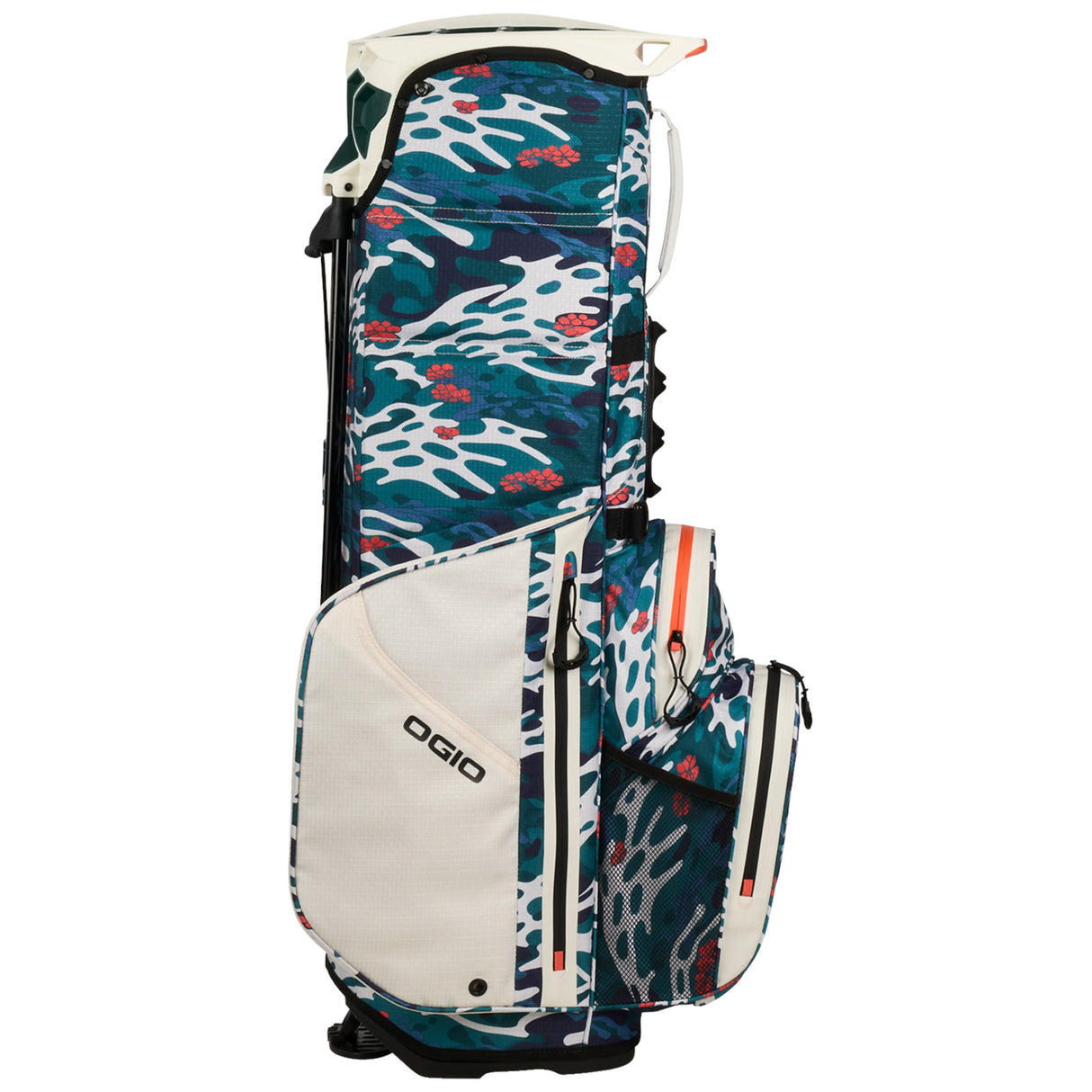 Ogio 2025 All Elements Hybrid Waterproof Standbag, Wave Camo - Golflaedchen.de