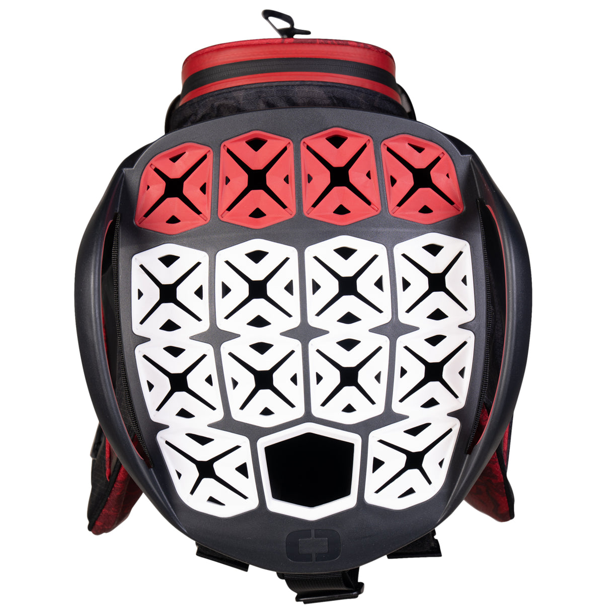 Ogio 2026 All Elements Silencer Waterproof Cartbag / Golfbag, Volcanic - Golflaedchen.de