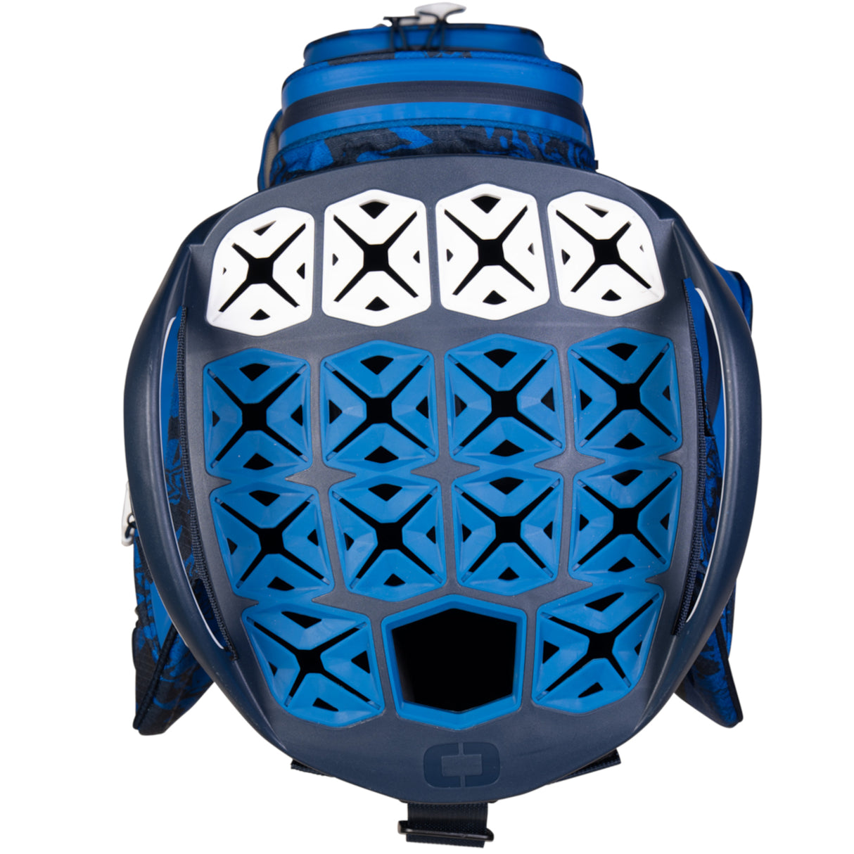 Ogio 2026 All Elements Silencer Waterproof Cartbag / Golfbag, Blue Sky - Golflaedchen.de