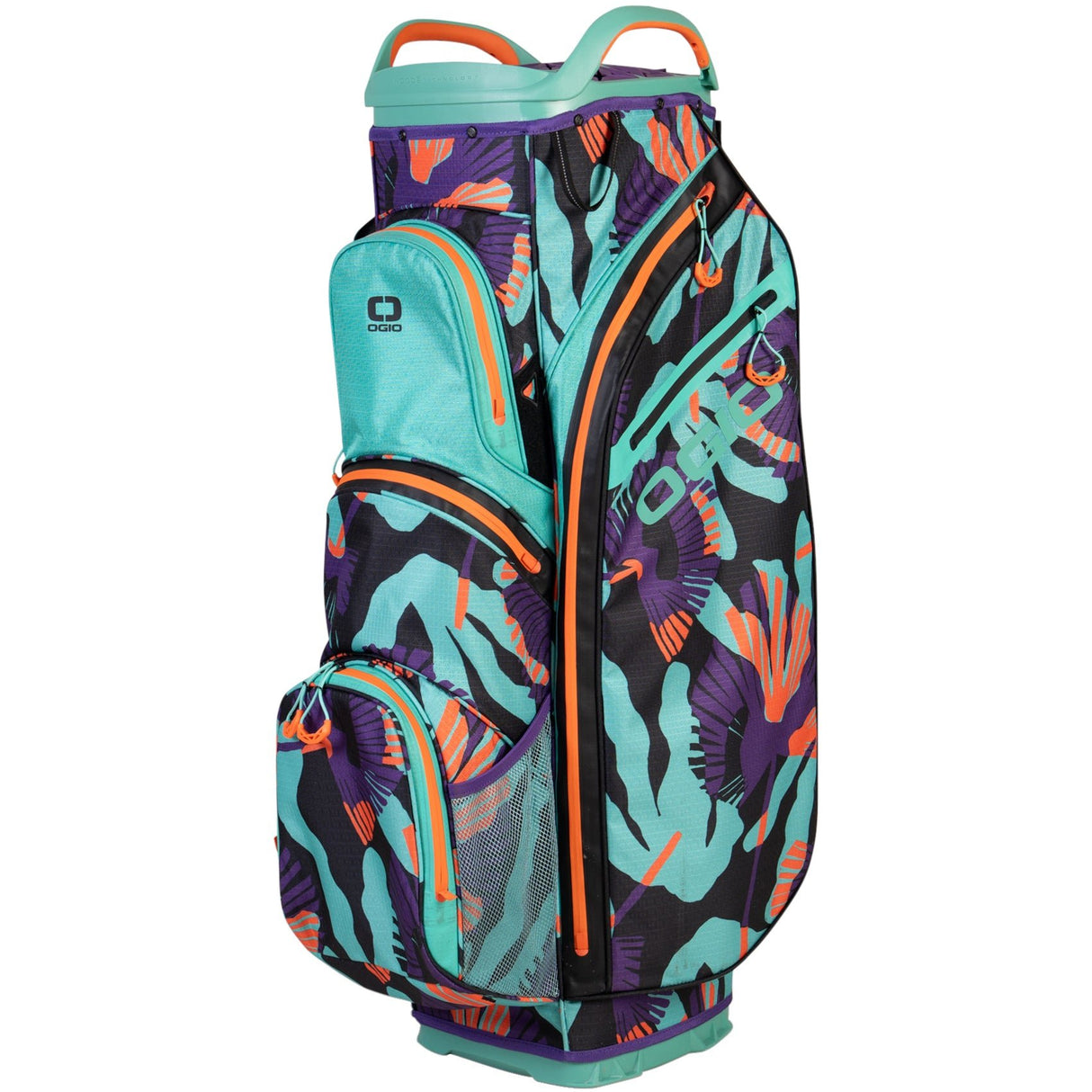 Ogio 2026 All Elements Silencer Waterproof Cartbag / Golfbag, Tetra - Golflaedchen.de