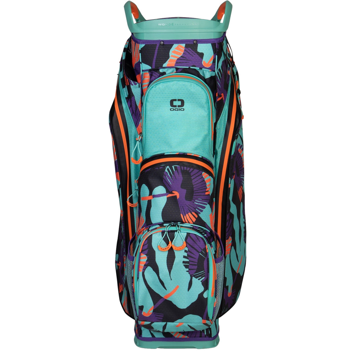 Ogio 2026 All Elements Silencer Waterproof Cartbag / Golfbag, Tetra - Golflaedchen.de