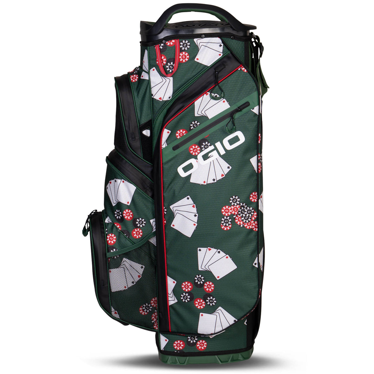 Ogio 2026 All Elements Silencer Waterproof Cartbag / Golfbag, Poker - Golflaedchen.de