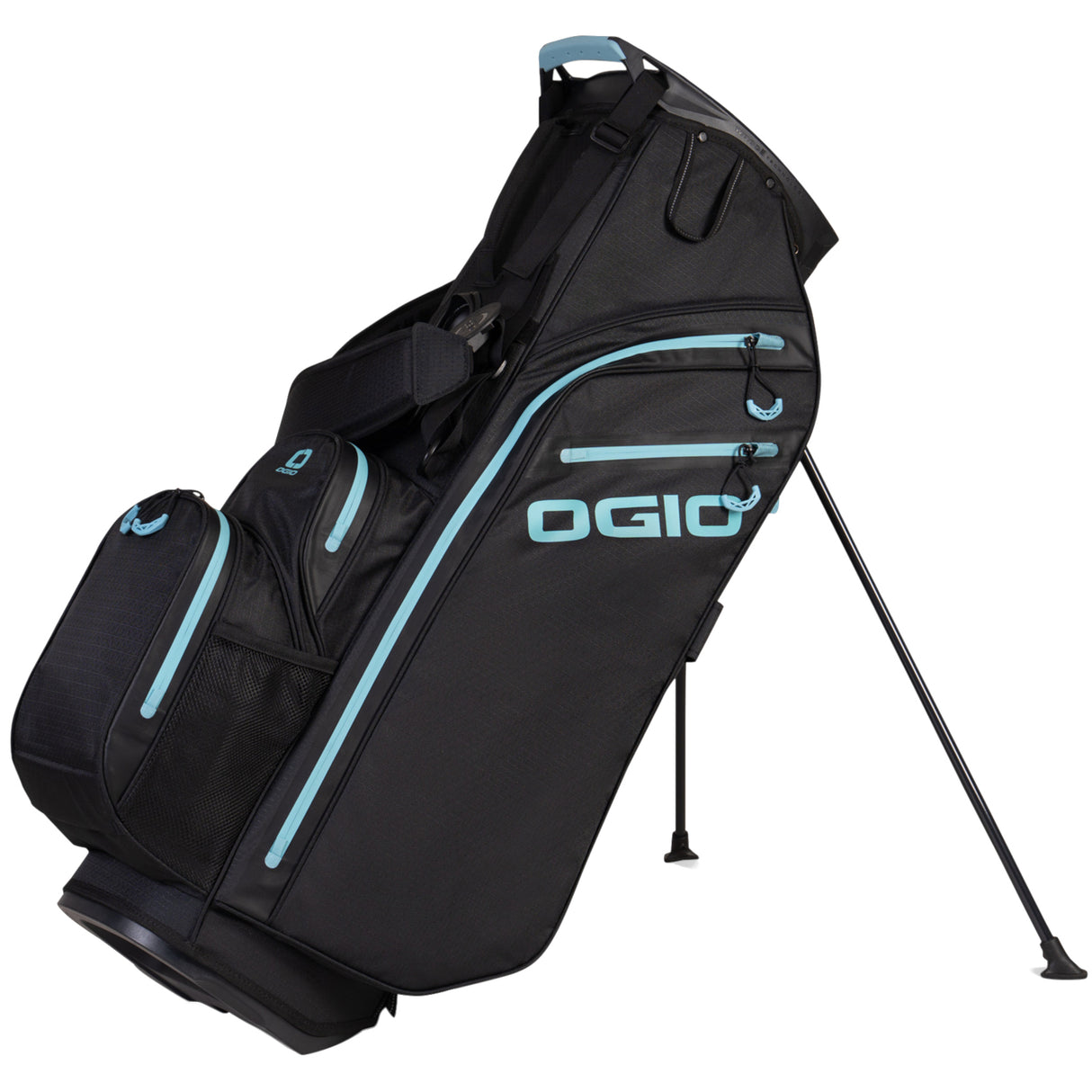 Ogio 2026 All Elements Hybrid Waterproof Standbag, Black - Golflaedchen.de