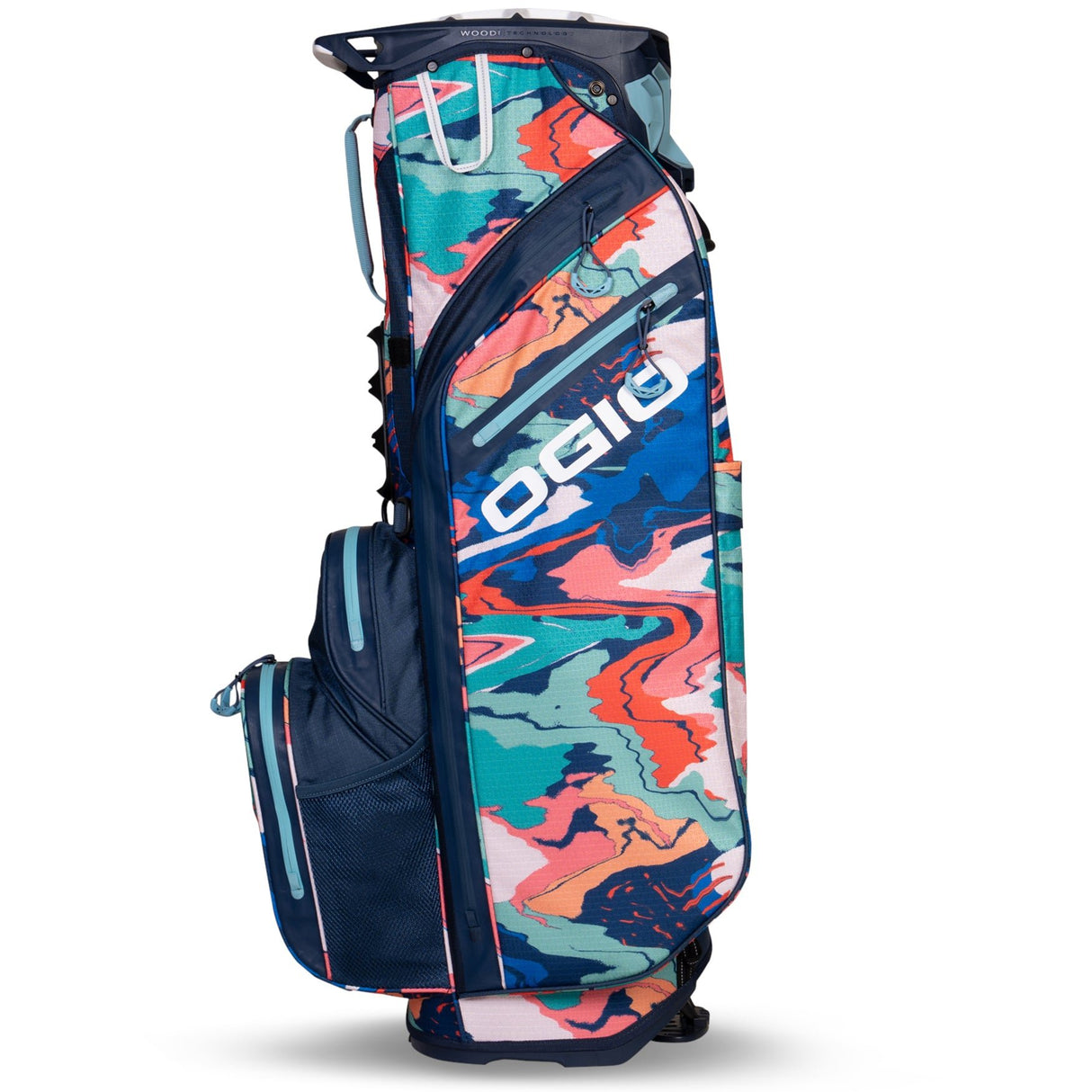 Ogio 2026 All Elements Hybrid Waterproof Standbag, Watercolor - Golflaedchen.de