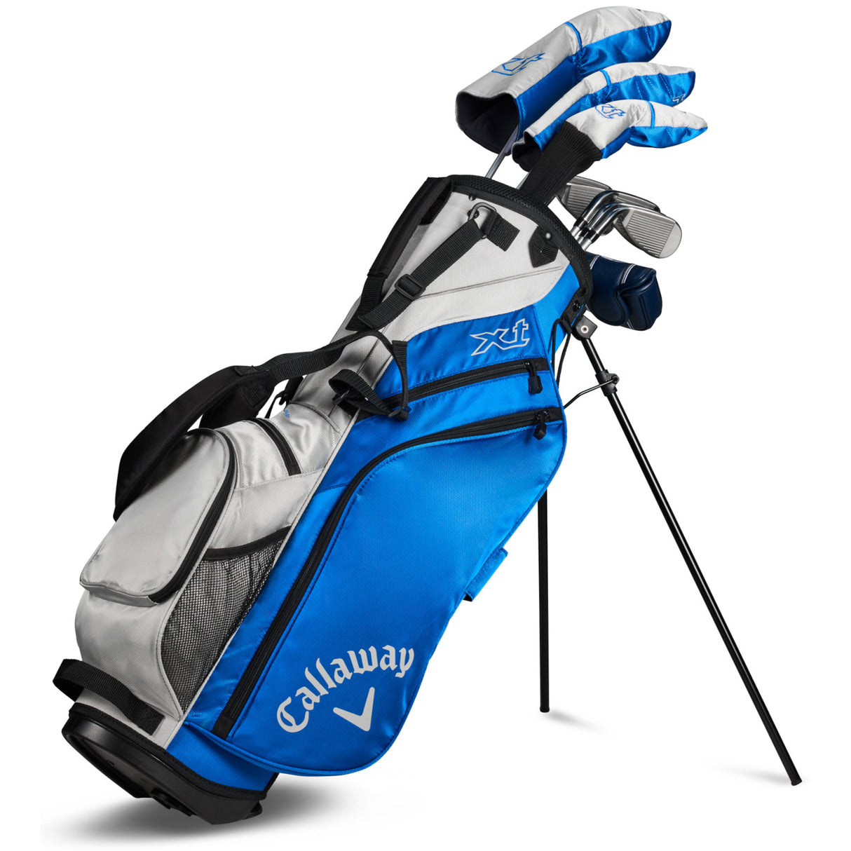 Callaway 2026 Junior Kinder Golfset XT (156 - 170 cm), Farbe Blau / Weiß, Rechtshand - Golflaedchen.de