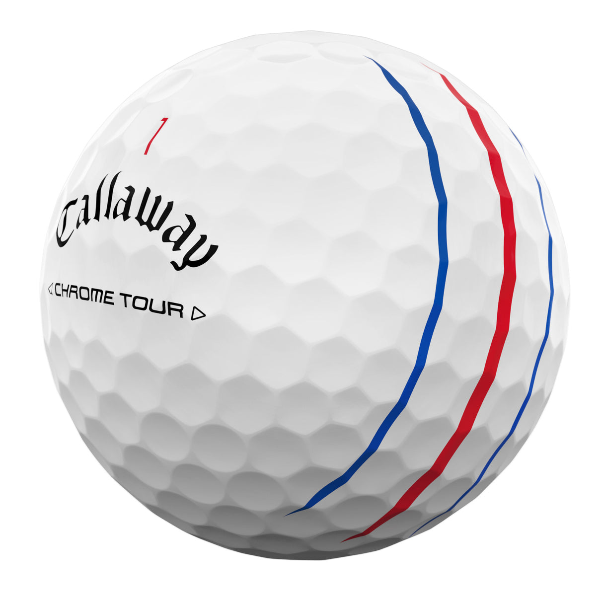 Callaway Chrome Tour Golfbälle, Triple Track, 12 Stück - Golflaedchen.de