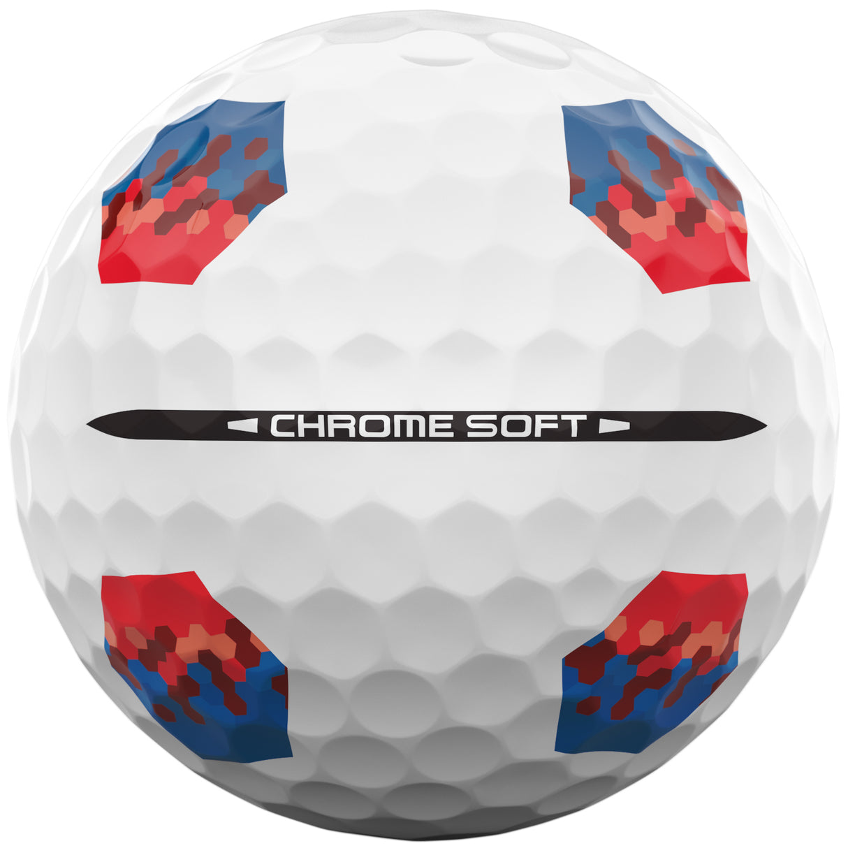 Callaway 2026 Chrome Soft Golfbälle, Tru Track, Weiß, 12 Stück - Golflaedchen.de