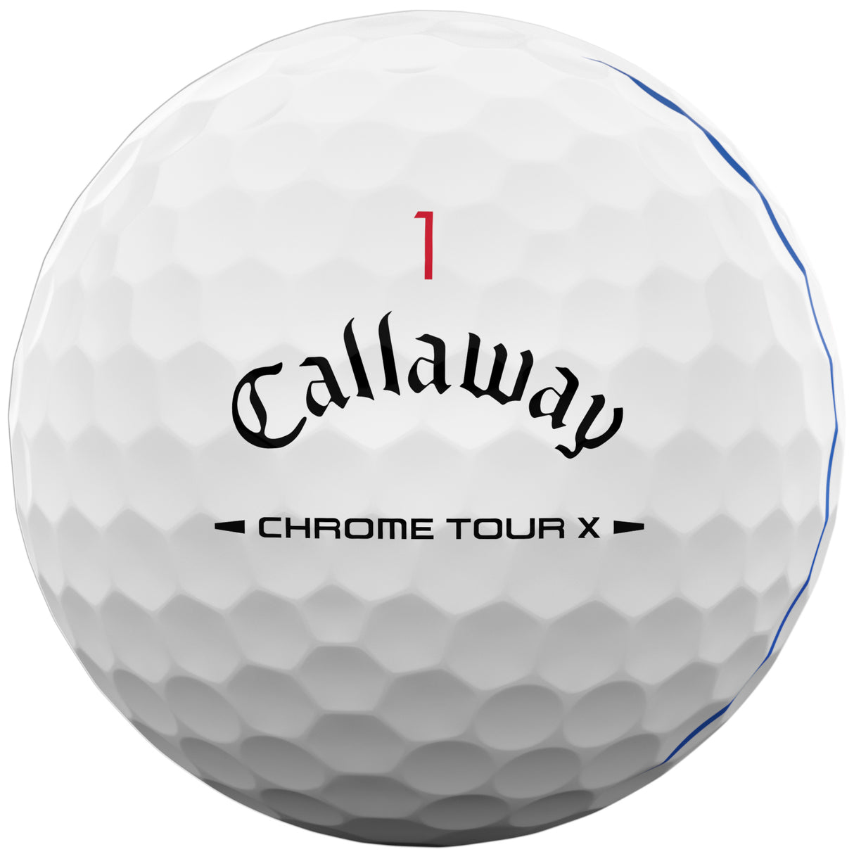 Callaway 2026 Chrome Tour X Triple Track Golfbälle, Weiß, 12 Stück - Golflaedchen.de