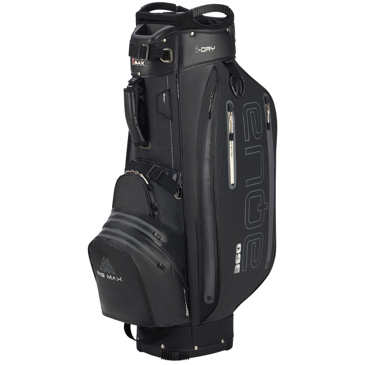 Big Max 2025 Aqua Sport 360 Waterproof Cartbag, Schwarz - Golflaedchen.de