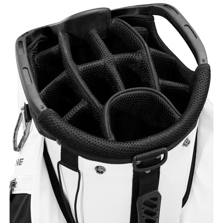 Wilson Alpine Cartbag, Weiß / Schwarz - Golflaedchen.de