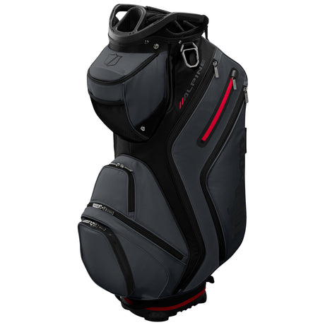 Wilson Alpine Cartbag, Schwarz / Grau - Golflaedchen.de