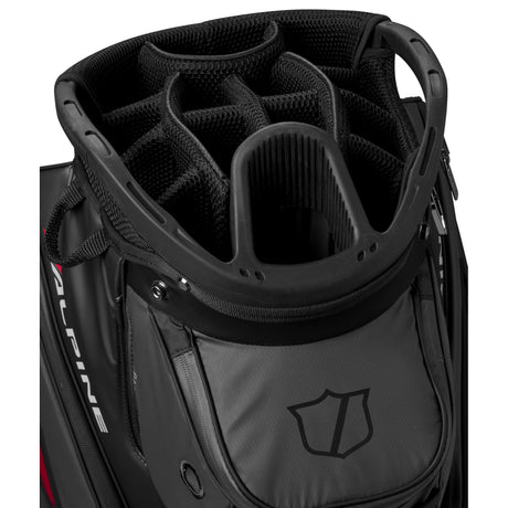 Wilson Alpine Cartbag, Schwarz / Grau - Golflaedchen.de