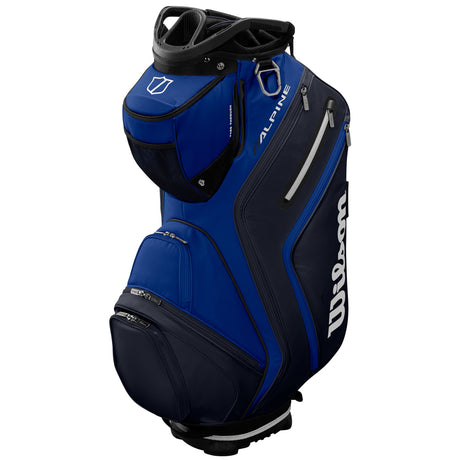 Wilson Alpine Cartbag, Dunkelblau / Royalblau - Golflaedchen.de