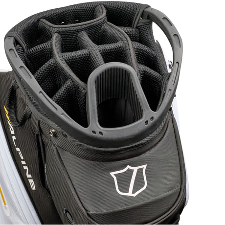 Wilson Alpine Cartbag, Schwarz / Weiß - Golflaedchen.de
