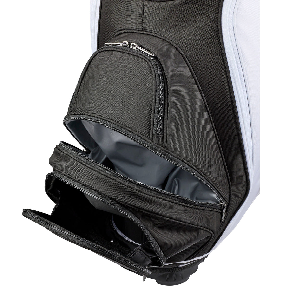 Wilson Alpine Cartbag, Schwarz / Weiß - Golflaedchen.de