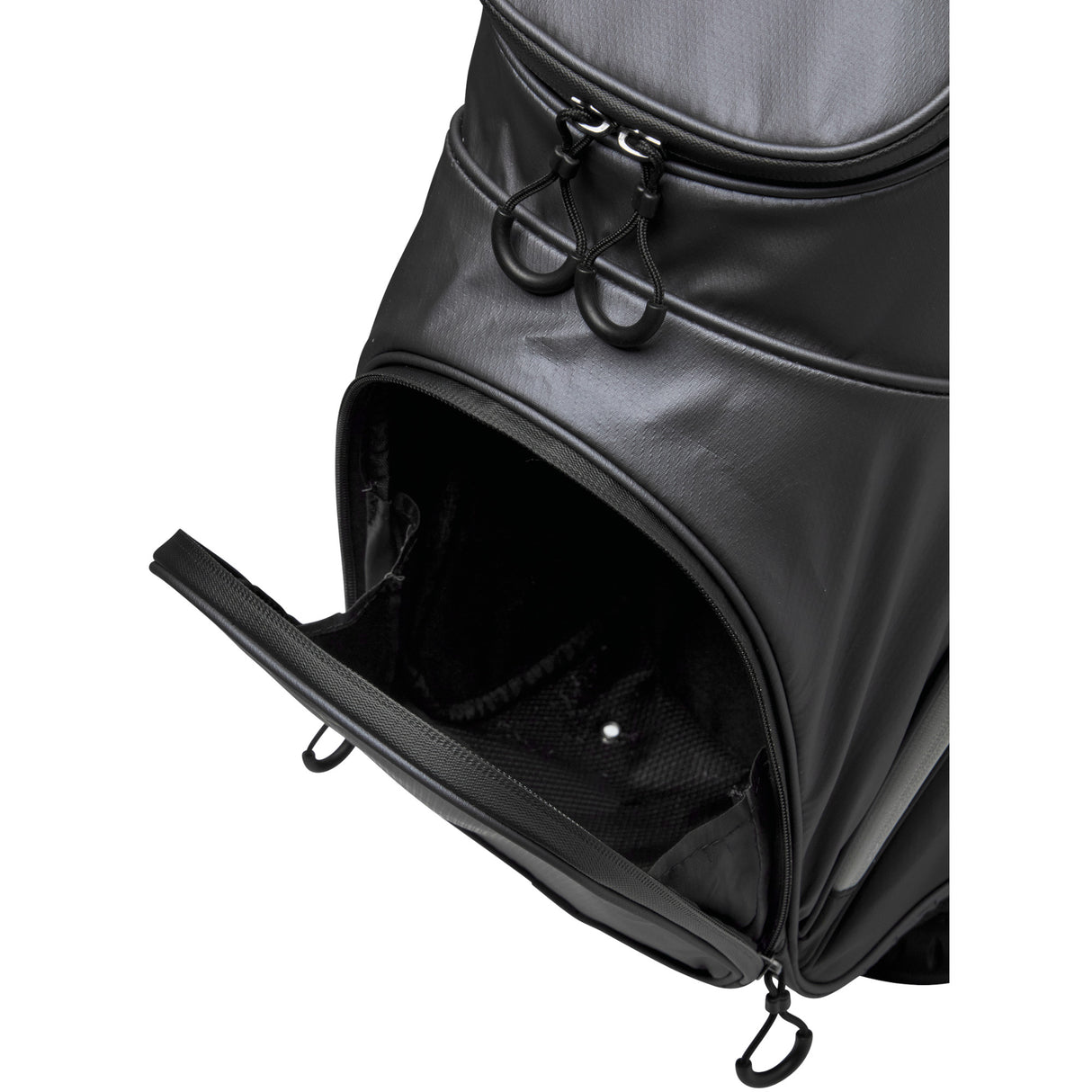 Wilson Staff 2026 I - LOCK Dry 4 Waterproof Cartbag, Schwarz / Grau - Golflaedchen.de