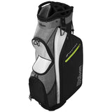 Wilson Feather Cartbag, Schwarz / Grau / Weiß - Golflaedchen.de