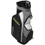 Wilson Feather Cartbag, Schwarz / Grau / Weiß - Golflaedchen.de