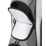 Wilson Feather Cartbag, Schwarz / Grau / Weiß - Golflaedchen.de