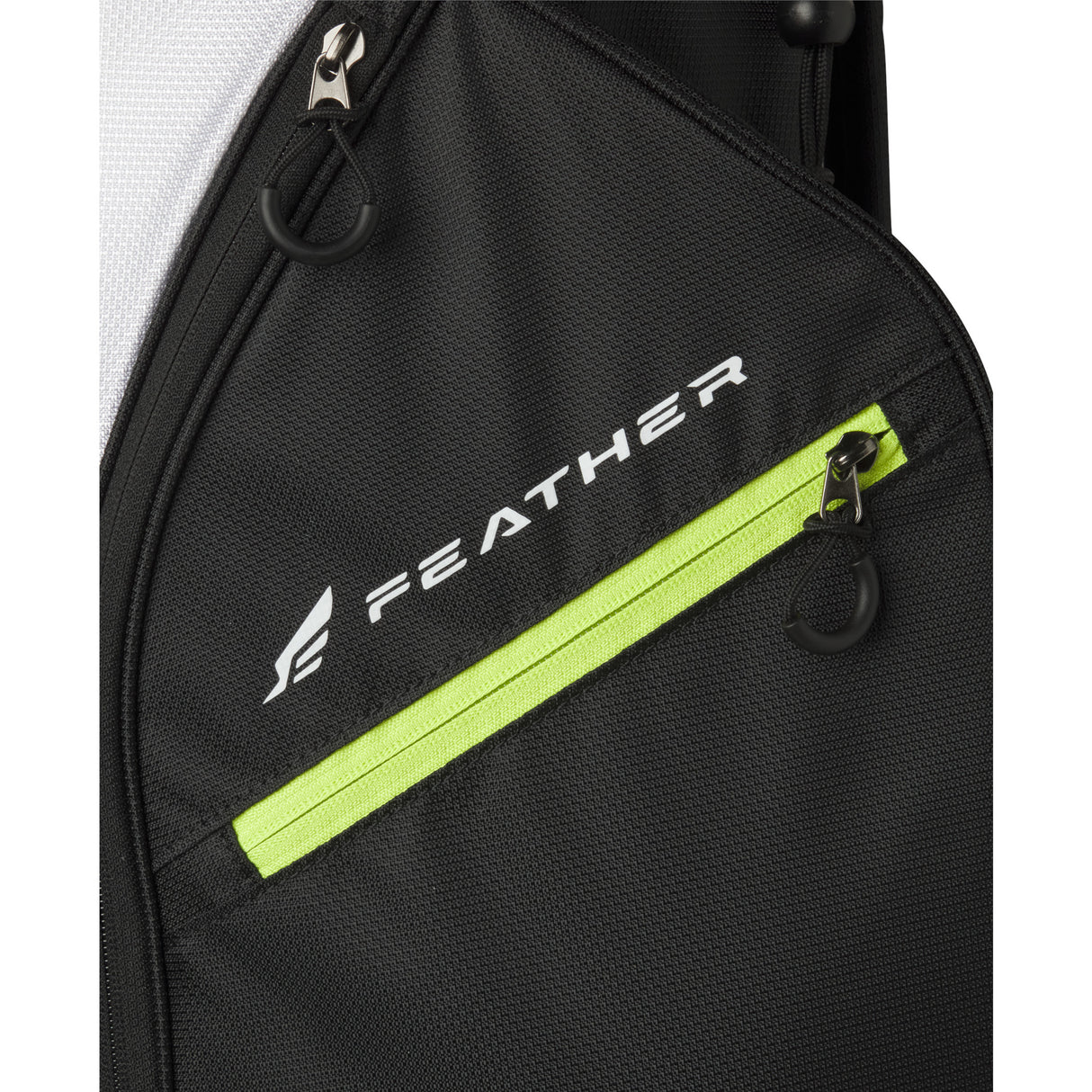 Wilson Feather Cartbag, Schwarz / Grau / Weiß - Golflaedchen.de