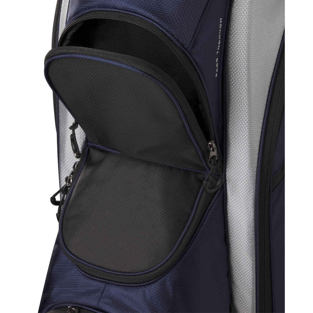 Wilson Feather Cartbag, Navy / Schwarz / Grau - Golflaedchen.de