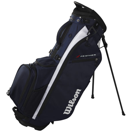 Wilson Feather Standbag, Navy / Weiß - Golflaedchen.de