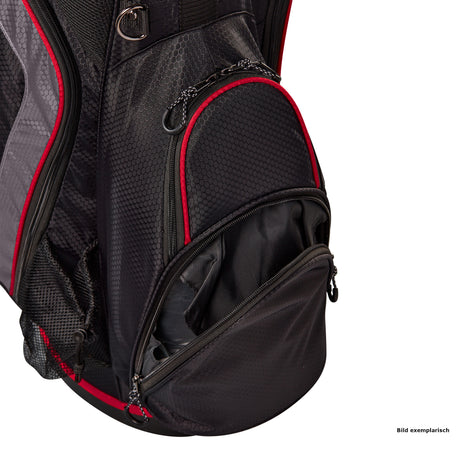 Wilson Staff Lite III Standbag, Schwarz / Grau / Blau - Golflaedchen.de