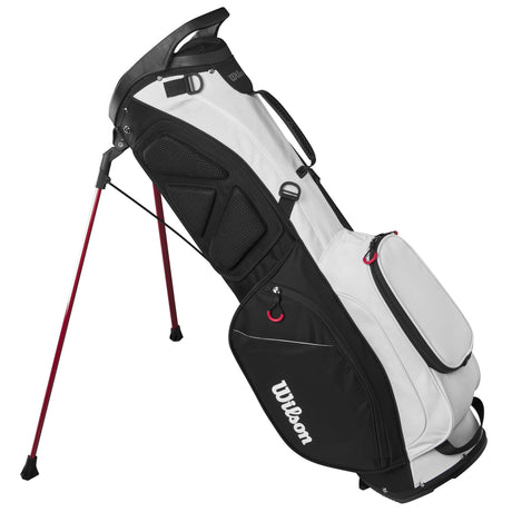Wilson Staff 2026 Exo LIte Standbag, Schwarz / Weiß - Golflaedchen.de