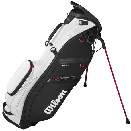 Wilson Staff 2026 Exo LIte Standbag, Schwarz / Weiß - Golflaedchen.de