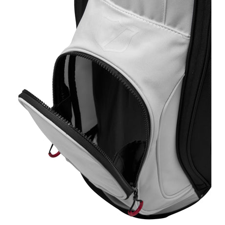 Wilson Staff 2026 Exo LIte Standbag, Schwarz / Weiß - Golflaedchen.de