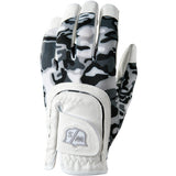 Wilson Staff Fit All Golfhandschuh, Weiß / Camo, Junior - Links getragen - Golflaedchen.de