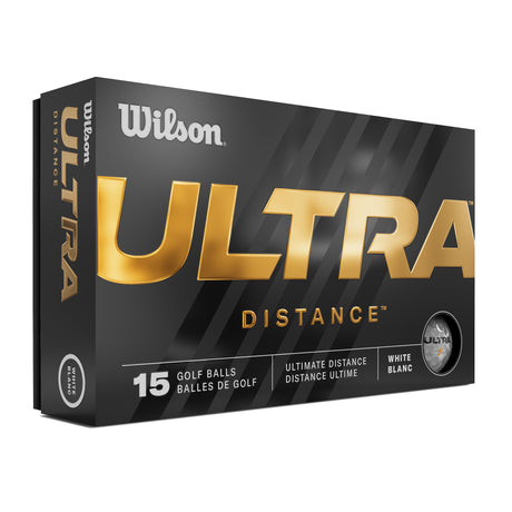 Wilson 2026 Ultra Distance Golfbälle, 15 Stück - Golflaedchen.de