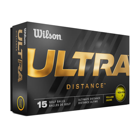 Wilson 2026 Ultra Distance Golfbälle, 15 Stück - Golflaedchen.de